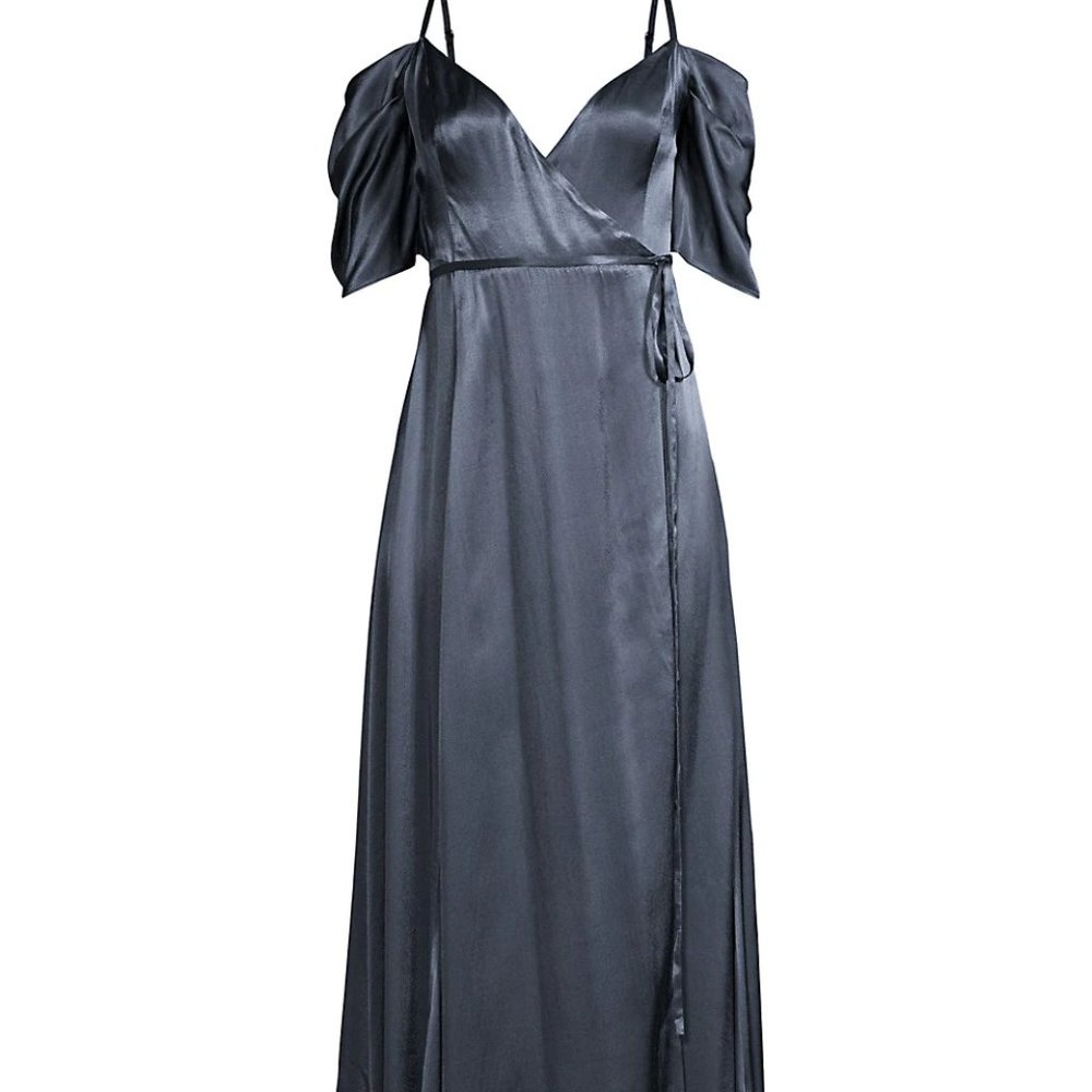 Fame and Partners The Mavis Cold-Shoulder Prom Dress Evening Gown